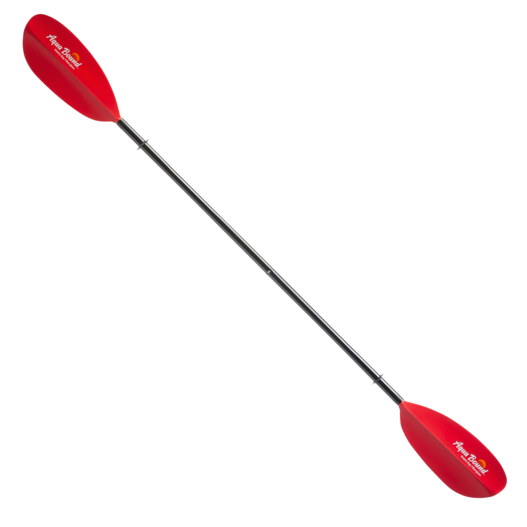 Aqua Bound Manta Ray Fiberglass 2-Piece Snap-Button Kayak Paddle