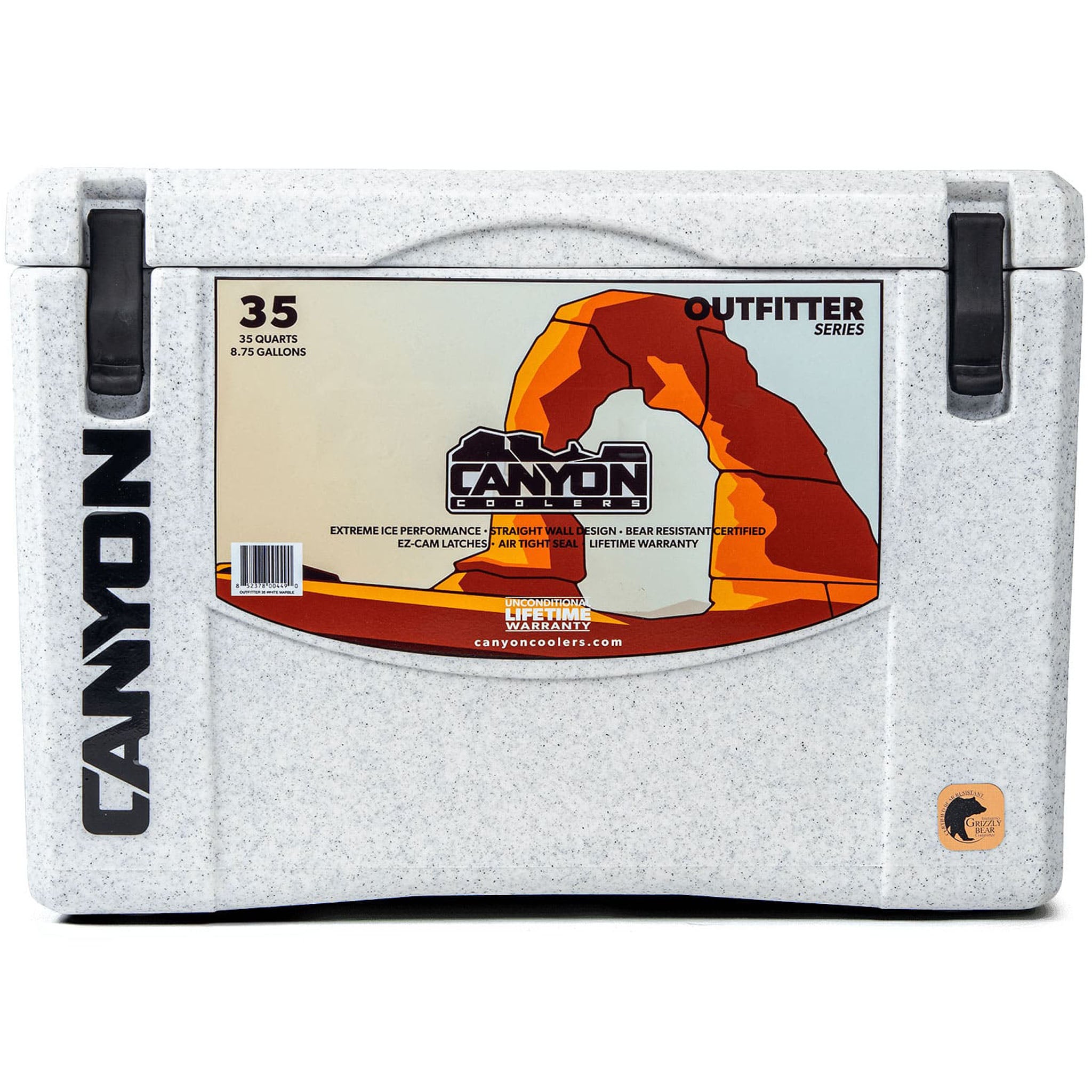 Canyon Outfitter 35qt  Cooler | White Marble