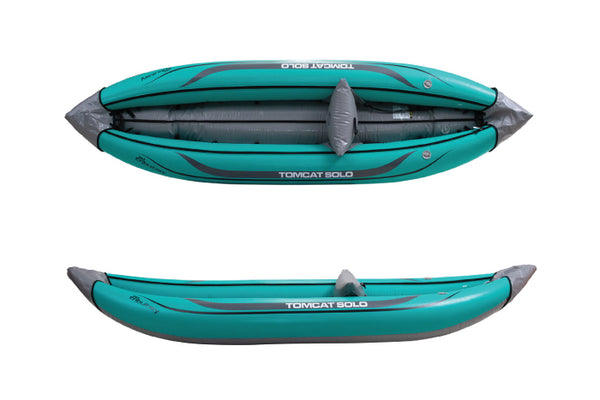 AIRE Tributary Tomcat Solo Inflatable Kayak | Whitewater