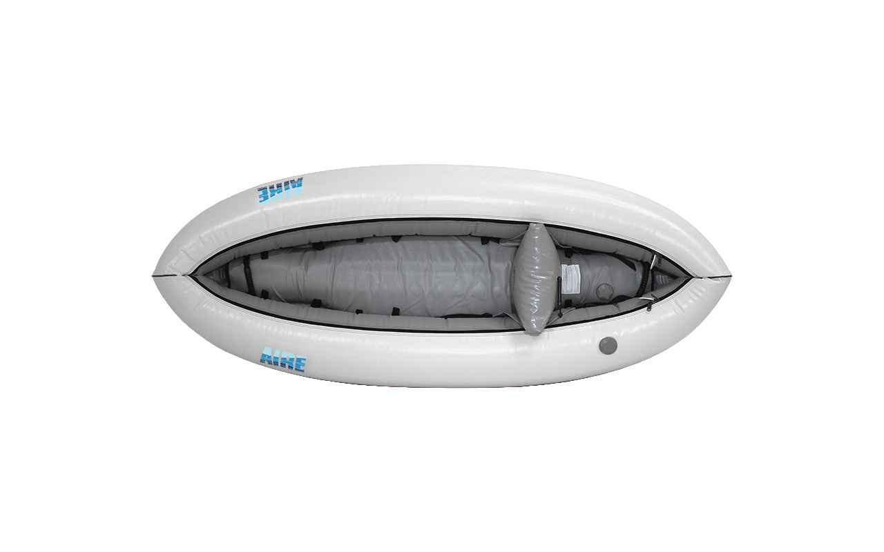 AIRE Hot Potato Inflatable Kayak - Whiteout Limited Edition