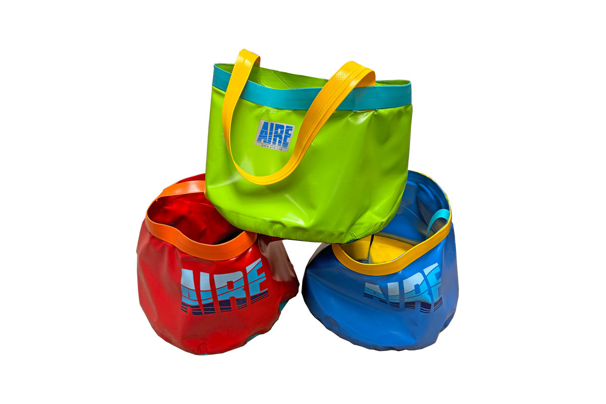 AIRE Smash Bucket | Upcycled Collapsible Gear Bucket