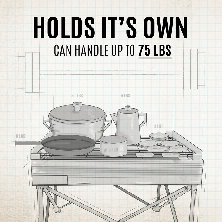 Quad-Fold Grill Grate